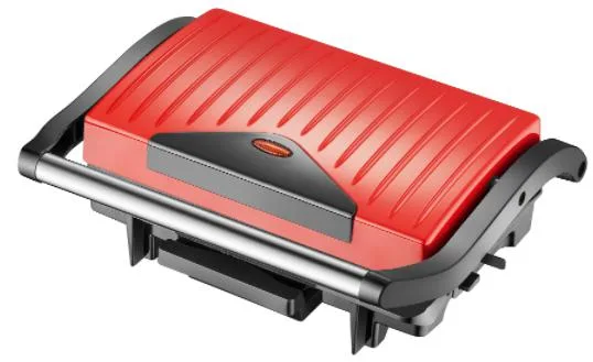 2 Slice Electric Press Grill for Indoor BBQ and Making Panini